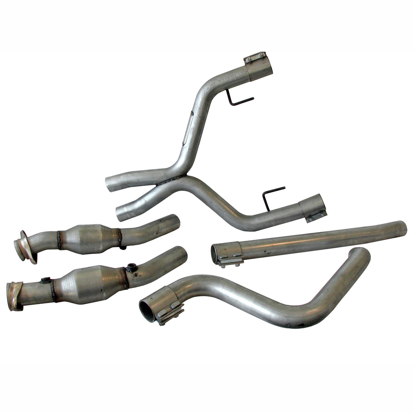BBK MUSTANG V6 DUAL EXHAUST CONVERSION X PIPE KIT WITH CATS - DFW Speed Syndicate