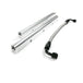 TSP Fuel Rails; TSP Velocity Billet Aluminum With Mid Pipe; LS3; L92; Silver Top Street Performance