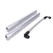 Fuel Rails; TSP Velocity Billet With Mid Pipe; OEM Style LS; Clear Anodized Top Street Performance