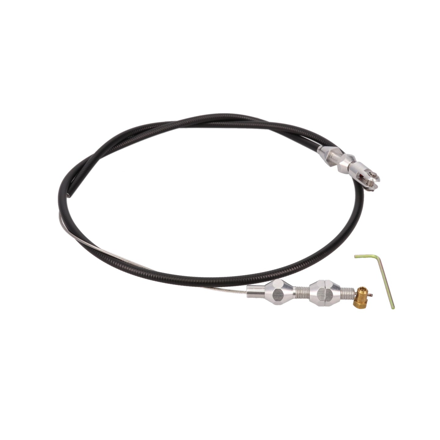 Throttle Cable; LS; 36 Inch; Braided Stainless Steel Top Street Performance