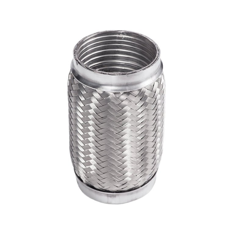 2.000" ID x 10" Long Flex Coupling (Interlock Liner) 304 Stainless Ace Race Parts