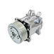 TSP A/C Compressor; Sanden 508 R134 Serpentine Belt; Chrome With Silver Clutch Top Street Performance
