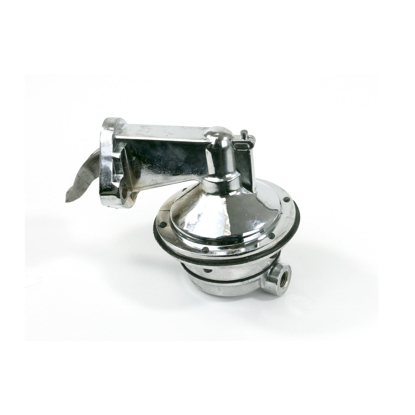 TSP Mechanical Fuel Pump; Two Valve 80 GPH 8 PSI; Chrysler BB(361-440); Chrome Top Street Performance