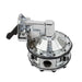 TSP Mechanical Fuel Pump; Six Valve 110 GPH 9 PSI SBC (262-400); Chrome Top Street Performance
