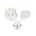 TSP HEI Distributor Super Cap And Rotor Kit; 8 Cylinder Male; Clear Top Street Performance