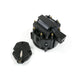 TSP HEI Distributor Standard Cap And Rotor Kit; 8 Cylinder Male; Black Top Street Performance