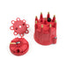 TSP Pro Series Distributor Cap And Rotor Kit; 8 Cylinder Male; Red Top Street Performance