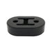 1/2" ID Exhaust Hanger Rod Support (Sold Individually) - Black Rubber (74mm Long) Ace Race Parts