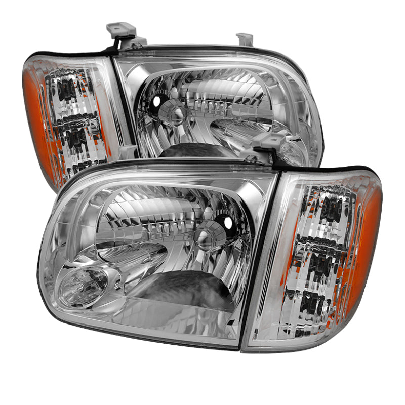 SPYDER Xtune Toyota Tundra Double Cab 05-06 OEM Style Headlights & Cor