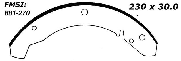 Porterfield Brake Shoes for 1967 VOLKSWAGEN BEETLE FR SPORT