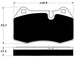 Porterfield Brake Pads for 2002 MASERATI QUATTROPORTE FR SPORT
