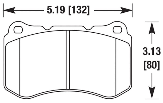 Porterfield Brake Pads for 2007 ACURA TL Type-S FR SPORT