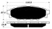 Porterfield Brake Pads for 2015 SUBARU FORESTER 2.5L FR SPORT
