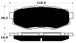 Porterfield Brake Pads for 2015 SCION FR-S Base FR SPORT