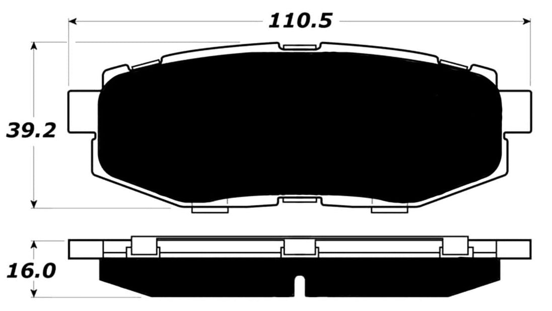 Porterfield Brake Pads for 2017 TOYOTA 86 FR SPORT