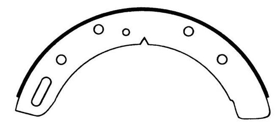 Porterfield Brake Shoes for 1968 TRIUMPH TR 250 FR SPORT