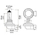 Hella Optilux XB Extreme Type H11 12V 80W Blue Bulbs - Pair - DFW Speed Syndicate