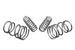 Whiteline 08-16 Mitsubishi Lancer Performance Lowering Springs - DFW Speed Syndicate