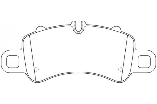 Porterfield Brake Pads for 2018 PORSCHE 718 Cayman S FR SPORT