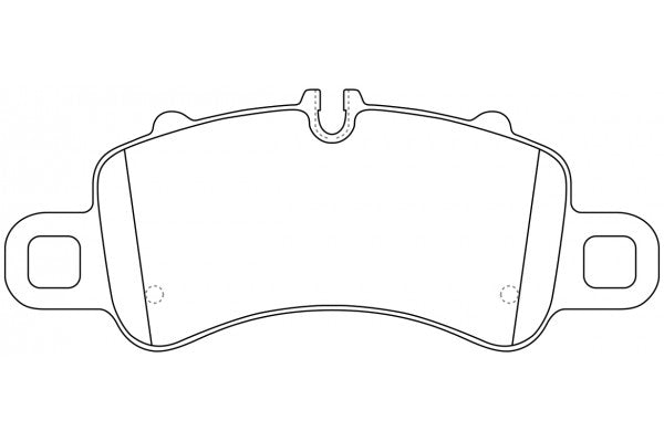 Porterfield Brake Pads for 2019 PORSCHE 718 Boxster S FR SPORT