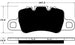 Porterfield Brake Pads for 2015 PORSCHE 918 w/Race Package FR SPORT