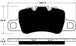 Porterfield Brake Pads for 2015 PORSCHE 918 w/Race Package FR SPORT