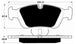 Porterfield Brake Pads for 1996 BMW 318 series E36 FR SPORT