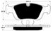 Porterfield Brake Pads for 1992 BMW 318 series E36 FR SPORT