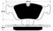 Porterfield Brake Pads for 1996 BMW 316 FR SPORT
