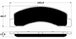 Porterfield Brake Pads for 2000 FORD F350 1 Ton 2WD DRW FR SPORT
