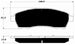 Porterfield Brake Pads for 2000 FORD EXCURSION FR SPORT