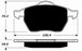 Porterfield Brake Pads for 1998 AUDI A6 Quattro - 16" Wheels FR SPORT