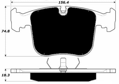 Porterfield Brake Pads for 1990 BMW 850Ci FR SPORT