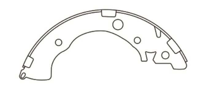 Porterfield Brake Shoes for 2013 HONDA FIT FR SPORT