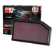 K&N 2018 Jeep Wrangler JL 2.0L/3.6L F/I Drop In Air Filter - DFW Speed Syndicate