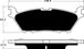 Porterfield Brake Pads for 2016 FORD F150 2wd / 4wd w/Electric PB FR SPORT