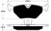 Porterfield Brake Pads for 1990 BMW M5 - w/Iron Discs FR SPORT