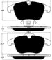 Porterfield Brake Pads for 2006 JAGUAR XJ 8 FR SPORT