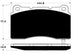 Porterfield Brake Pads for 2018 CHEVROLET CAMARO (Brembo 4 Piston) FR SPORT