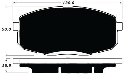 Porterfield Brake Pads for 2018 HYUNDAI ELANTRA GT 2.0L FR SPORT