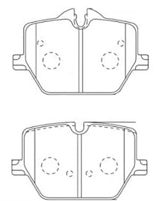 Porterfield Brake Pads for 2020 BMW M340i w/Blue Calipers (BASE) FR SPORT