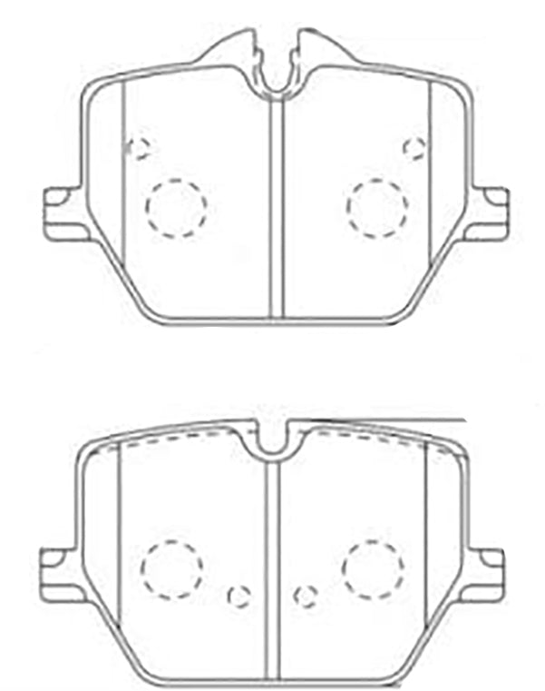 Porterfield Brake Pads for 2020 BMW M340i w/Blue Calipers (BASE) FR SPORT