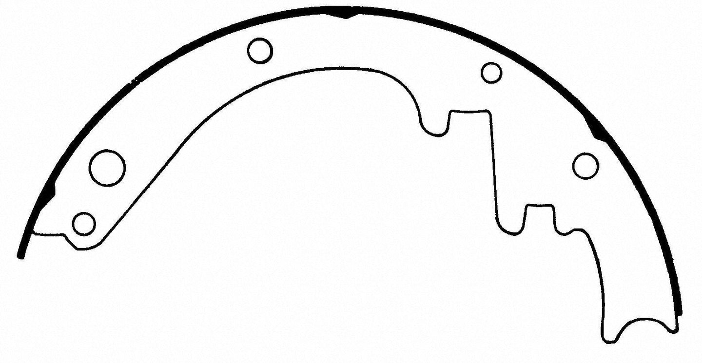 Porterfield Brake Shoes for 1964 CHEVROLET CORVETTE FR SPORT