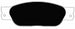 Porterfield Brake Pads for 2003 JAGUAR S TYPE FR SPORT
