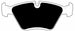 Porterfield Brake Pads for 1990 AUDI 200 Turbo ATE Caliper FR SPORT