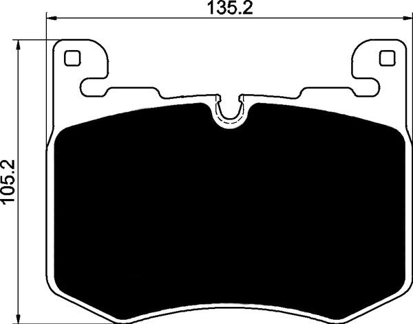 Porterfield Brake Pads for 2019 JAGUAR F-Pace SVR FR SPORT