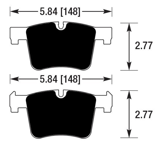 Porterfield Brake Pads for 2016 BMW X4 - Exc M40i FR SPORT