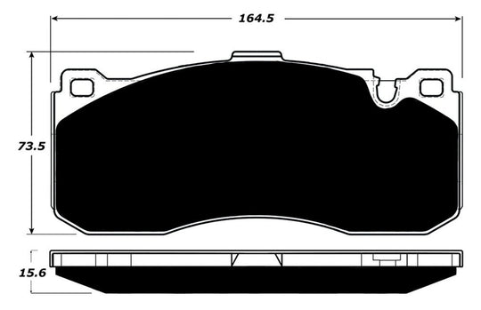 Porterfield Brake Pads for 2010 BMW 135i FR SPORT