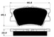 Porterfield Brake Pads for 2016 LEXUS ES 350 FR SPORT