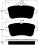 Porterfield Brake Pads for 2016 MERCEDES-BENZ GL63 AMG FR SPORT